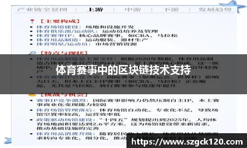 体育赛事中的区块链技术支持